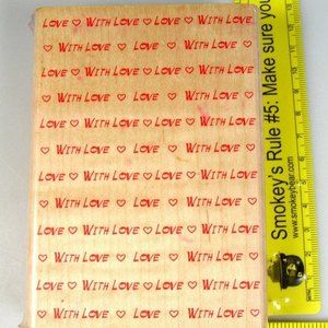 With love background stamp heart stamp engagement